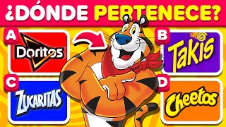 Adivina la Marca por su Personaje 🐸🤔🐯| PlayQuiz de Marcas - Logos