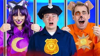 Good Cop Vs Bad Girl in Jail | CatNap & DogDay Funny Situations & Crazy Ideas by Crafty Hacks