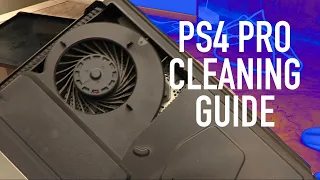 How to Remove Top Cover & Clean your PS4 Pro in 2024