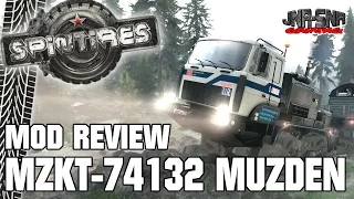 MZKT 74132 muzden | SPINTIRES MOD REVIEWS