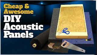 DIY Acoustic Panels - How To Make Your Own Cheap and Awesome Panels