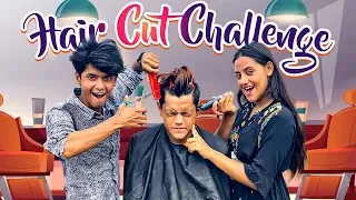 অস্থির সেলুনের অস্থির কারবার | Giving Haircut To My Brother And Sister Challenge | Rakib Hossain