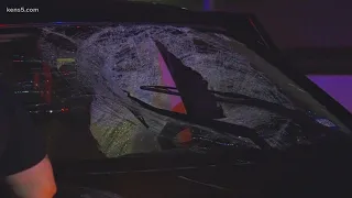 San Antonio woman undergoes surgery after cinder block thrown into car from bridge