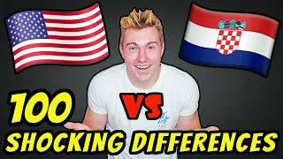 100 SHOCKING Differences Between America and Croatia