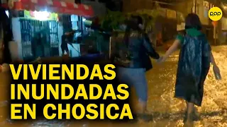 Viviendas inundadas en Chosica tras intensas lluvias: "La situación es bastante preocupante"