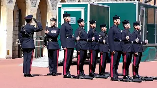 Changing The Windsor Castle Guard -11 June 2022