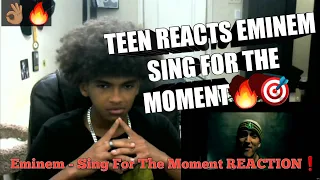 Eminem - Sing For The Moment (Music Video) REACTION🔥🎯