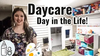 NEW! 🍼 DAY in the Life of a DAYCARE PROVIDER: Winter 2020 ❄️| Work at Home Mom