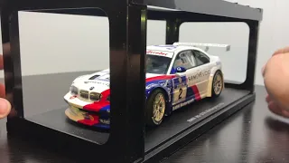 Unboxing diecast BMW E46 M3 GTR #2 AUTOart 1:18