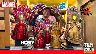 รีวิวถุงมือ Infinity Gauntlet & Nano Gauntlet จาก 3 ค่าย #Hottoys #Hasbro #HCMY