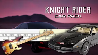 Knight Rider Theme | Bass Tabs Tutoril By @ChamisBass