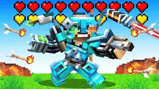 Crafting Level 7,846,392 Armor in Minecraft