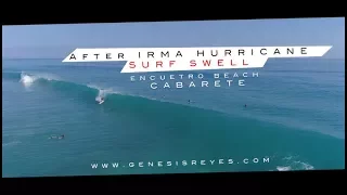 FANTASTIC SURF SWELL ! Encuentro Beach, CABARETE By www.genesisreyes.com