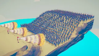 3x GOD FIRE ARCHERS vs 100x EVERY UNIT - Totally Accurate Battle Simulator TABS