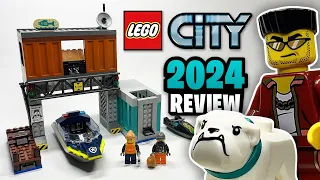 LEGO City Police Speedboat and Crooks' Hideout (60417) - 2024 EARLY Set Review