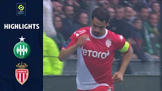 AS SAINT-ÉTIENNE - AS MONACO (1 - 4) - Highlights - (ASSE - ASM) / 2021-2022