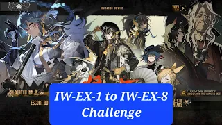 [AFK clear] IW-EX-1 to IW-EX-8 Challenge (All medals) (applicable for normal) [Arknights]