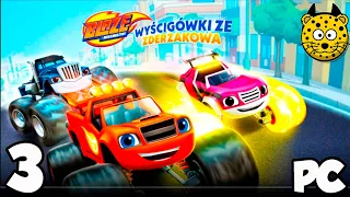 Blaze i Megamaszyny Wyścigówki ze Zderzakowa Gra Wideo po Polsku - PC Samochody Gry Odcinek 3