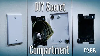 Secret Compartment | In Wall | Hide-A-Box | Easy DIY Project