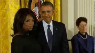 President Obama Awards Oprah Winfrey, Bill Clinton with Presidential Medal of Freedom