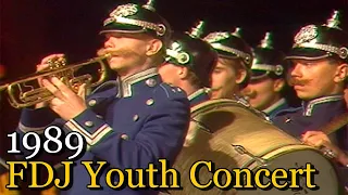 1989 East German (FDJ) Youth Concert — Musicians in Prussian Uniforms!