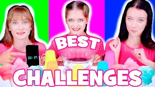 ASMR Most Popular Food Challenge | Big, Medium, Small, Race