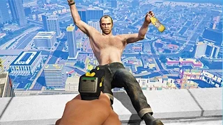 Приколы в GTA 5 | WDF 54 | Тревор упал