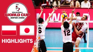 POLAND vs. JAPAN - Highlights | Men's Volleyball World Cup 2019