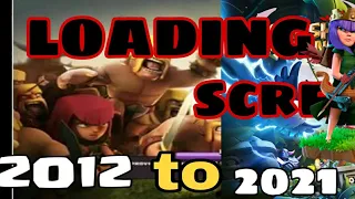 Loading Screen Of COC || History of COC || Clash Of Clans