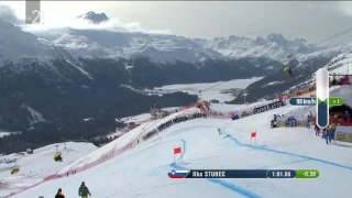 Ilka Štuhec 2017 Women's Downhill World Champion [Slovene commentary]