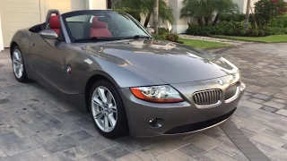 2003 BMW Z4 3 0i Roadster with 19K Miles Review and Test Drive by Bill - Auto Europa Naples