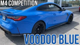 2022 BMW M4 Competition Voodoo Blue w/  Ultimate Package