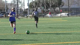 Cougar Girls Soccer vs Bohannon Middle School    February 16, 2022