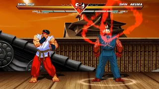 SHIN RYU vs SHIN AKUMA - The most epic fight ever❗🔥