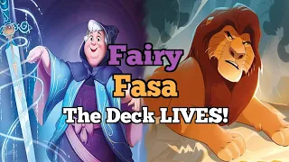 Lorcana's NEWEST META Threat! ~ Purple Mufasa set 4 Gameplay + Deck Profile ~ FAIRY FASA!