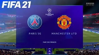 FIFA 21 - Paris Saint Germain vs. Manchester United @ Parc des Princes