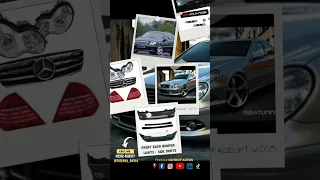 Agr kisi ko W203 Mercedes-Benz ki facelift kits original used chahiya to #Oilyboyautos Search krein