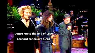 Dance Me to the End of Love - Leonard Cohen Live 1993