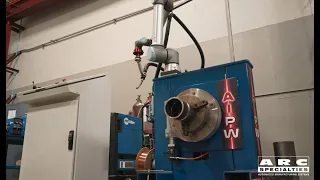 Robotic Pipe Welding with AI Pipe Bot