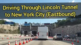 Driving Through Lincoln Tunnel to New York City (Eastbound) | Tunnels of America | Hamara America