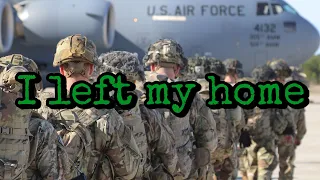 "I left my home" || US military tribute