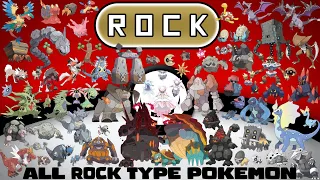 Every Brock🪨 Type Pokémon!