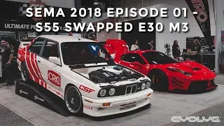 Imran does SEMA 2018 - S55 Swapped E30 M3! - Episode One