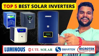 Best Solar Inverter in India | Best Solar Inverter 2023 | UTL 🔥 Luminous 🔥 Microtek 🔥 Nexus