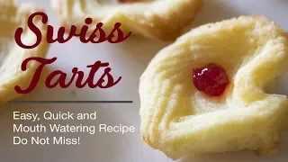 Swiss Tart Recipe, Christmas Dessert Recipes, Festive Recipes