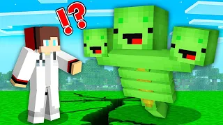 Mikey & JJ Shapeshift To Wither in Minecraft - Maizen