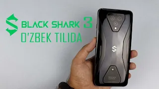 Black Shark 3 to'liq tavsif, o'zbek tilida
