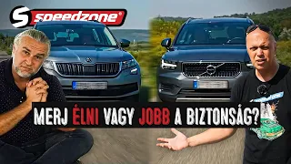 Volvo XC40 vs. Skoda Kodiaq: Merj élni vagy jobb a biztonság? - Speedzone használtteszt