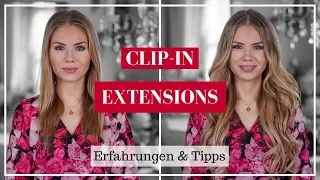 Clip-in Extensions reinmachen dünne Haare - Erfahrungen & Tipps | TheRubinRose