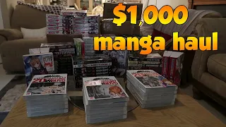 This Manga Haul Cost Me $1,000